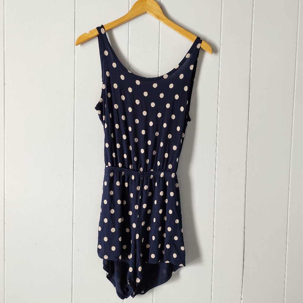 Old Navy Polka Dot Lightweight Romper